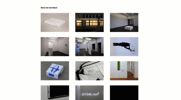 stevevandenbosch.be