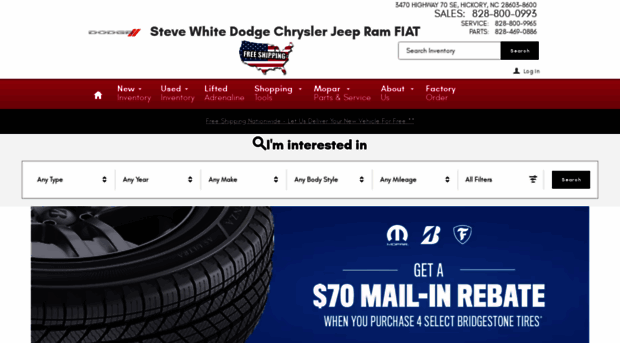 stevewhitemotors.com