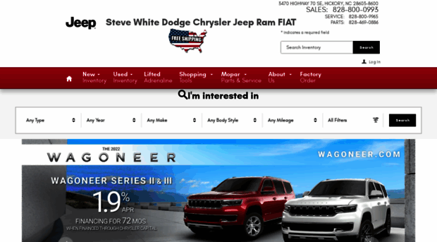 stevewhitemotors.net