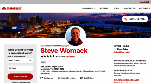 stevewomackagency.com