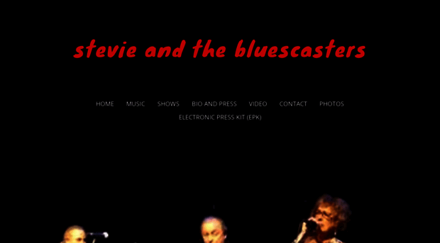 stevieandthebluescasters.com