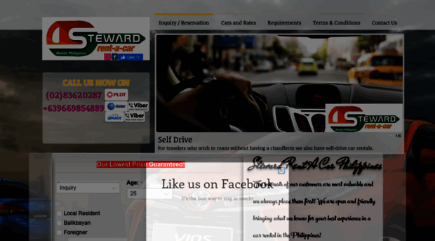 stewardrentacar.com