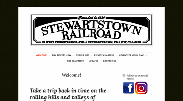 stewartstownrailroadco.com