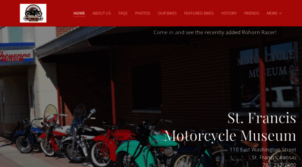 stfrancismotorcyclemuseum.org