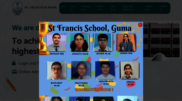 stfrancisschoolguma.in