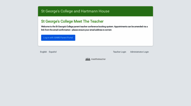 stgeorgeszim.meettheteacher.com