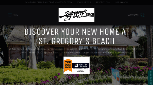 stgregorysbeach.com