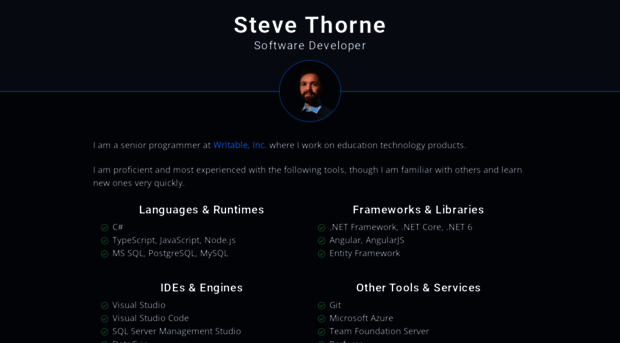 sthorne.dev