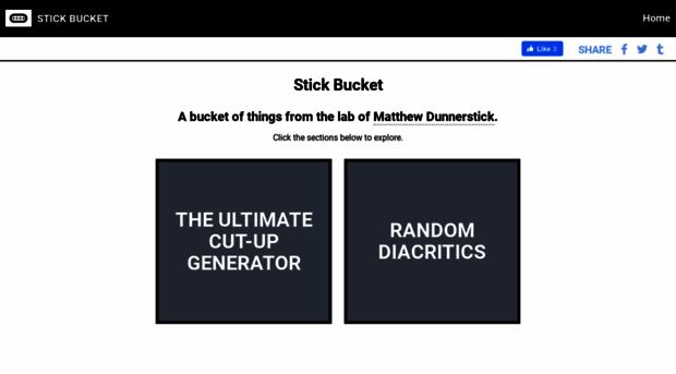 stickbucket.com