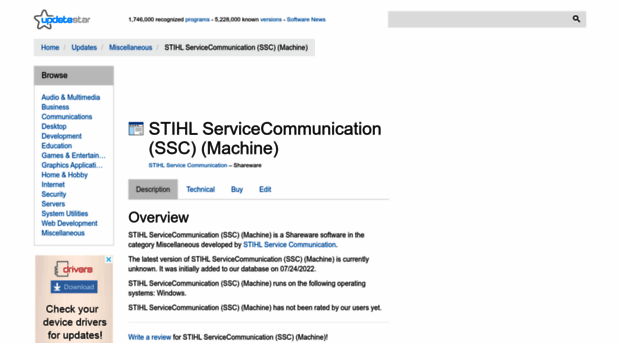 stihl-servicecommunication-ssc-machine.updatestar.com