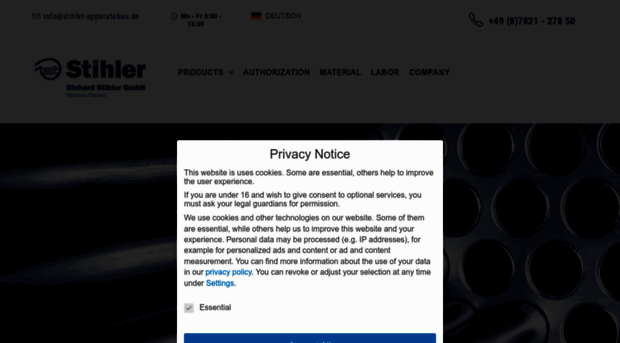 stihler-apparatebau.de
