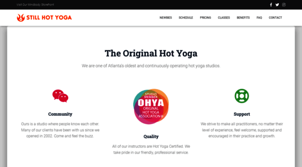 stillhotyoga.com