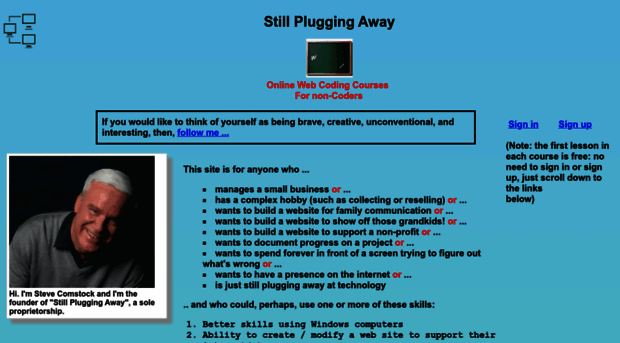 stillpluggingaway.com