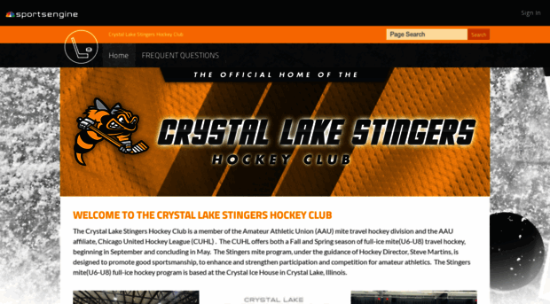 stingershockey.com