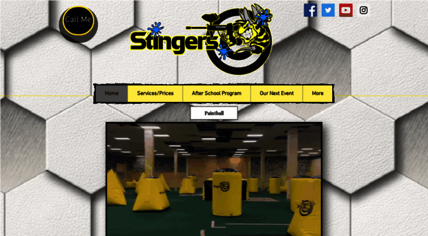 stingersindoorpaintball.com