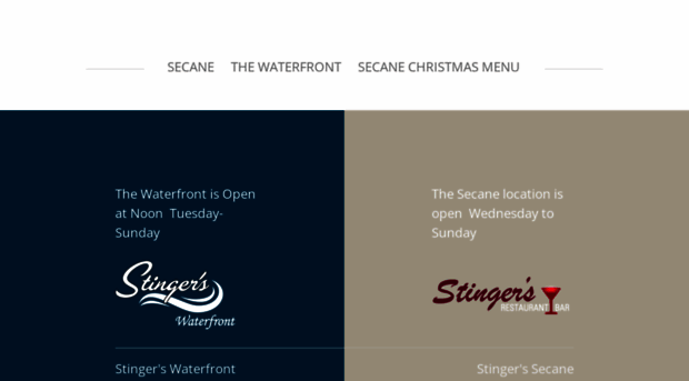 stingersrestaurant.com