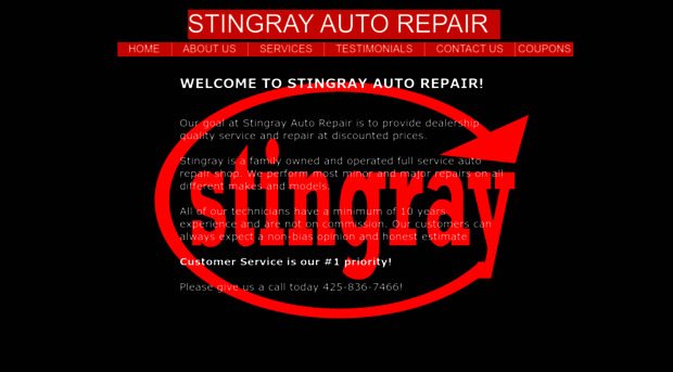 stingrayautorepair.net