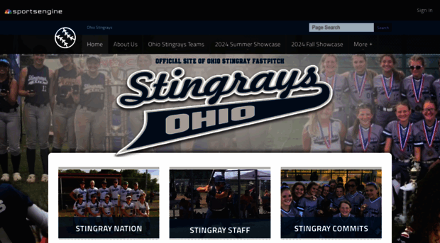 stingraysfastpitch.com