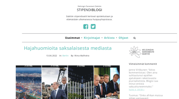 stipendiblogi.fi