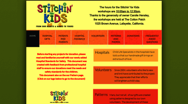 stitchinforkids.org