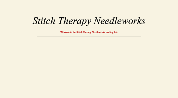 stitchtherapy.com