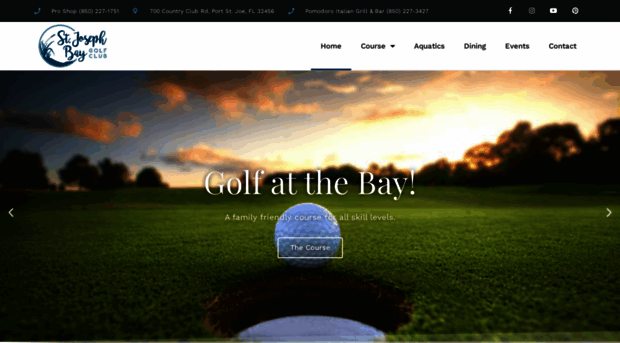 stjoebaygolf.com