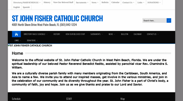 stjohnfisherwpb.com