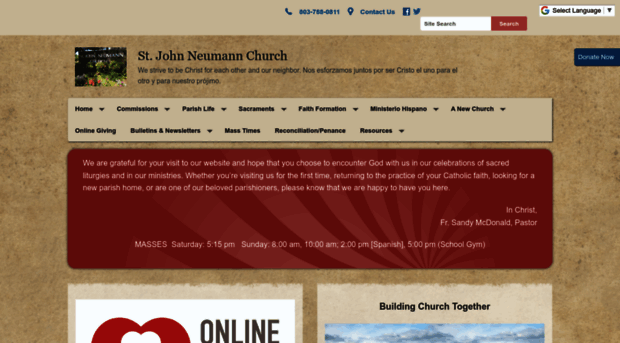 stjohnneumannsc.com