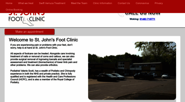 stjohnsfootclinic.co.uk