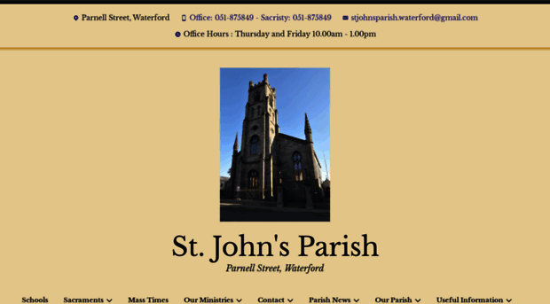 stjohnsparishwaterford.com