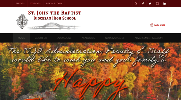 stjohnthebaptistdhs.net