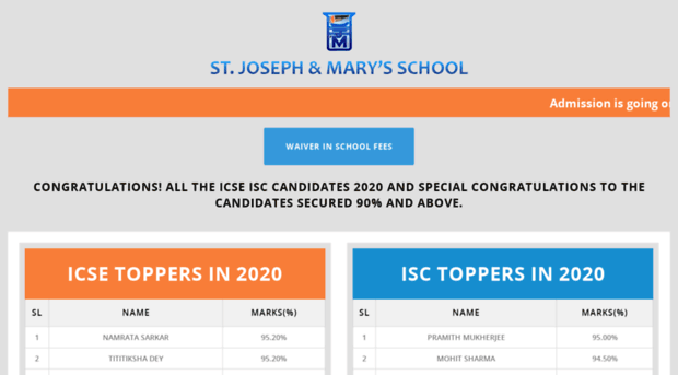 stjosephandmarysschool.com