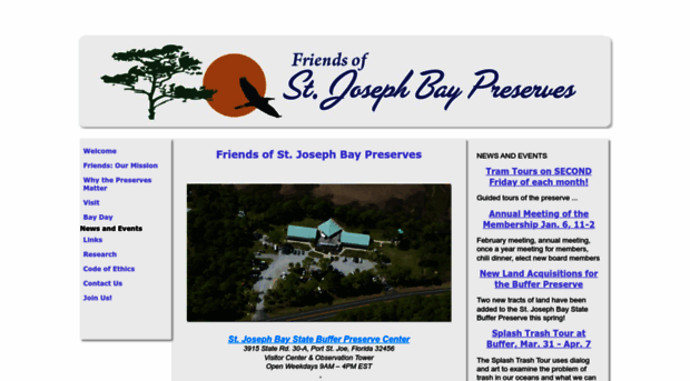 stjosephbaypreserves.org