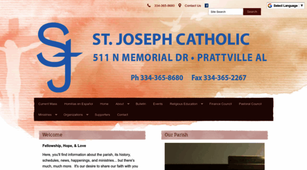 stjosephprattville.org