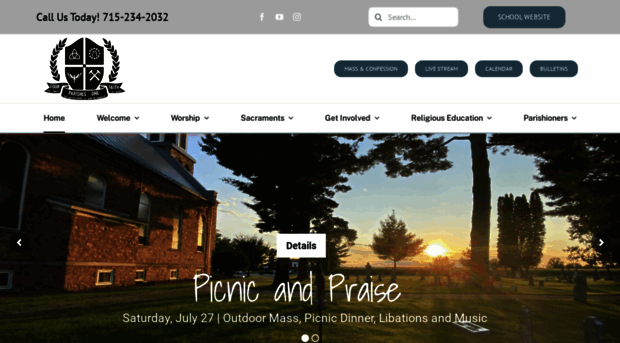 stjosephricelake.com