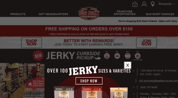 stl.beefjerkyoutlet.com