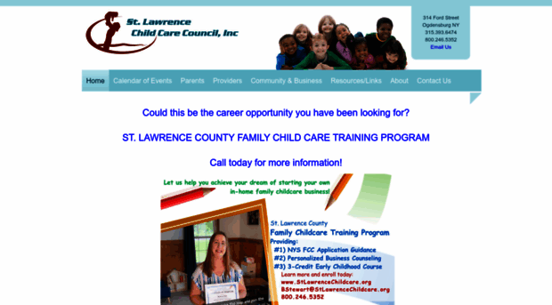 stlawrencechildcare.org