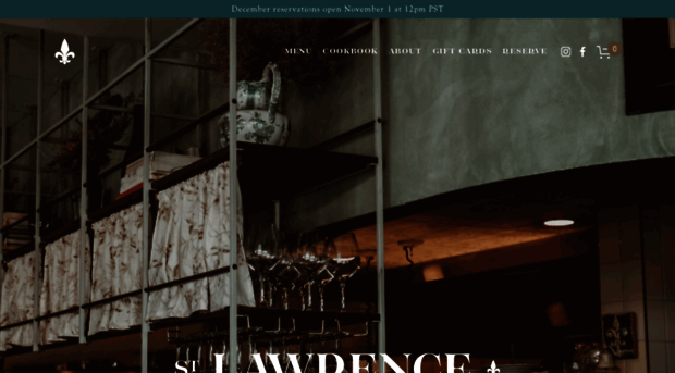 stlawrencerestaurant.com