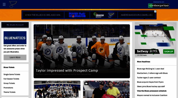 stlblues.com