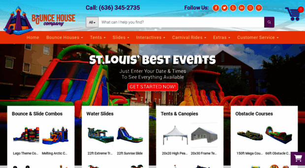 stlbouncehouse.com