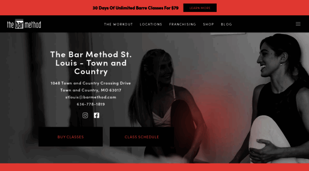 stlouis.barmethod.com