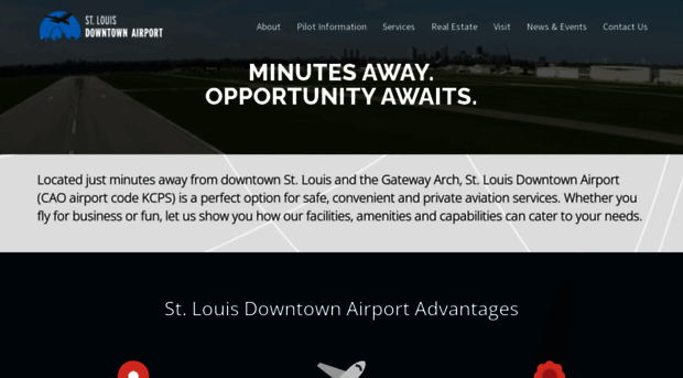 stlouisdowntownairport.com