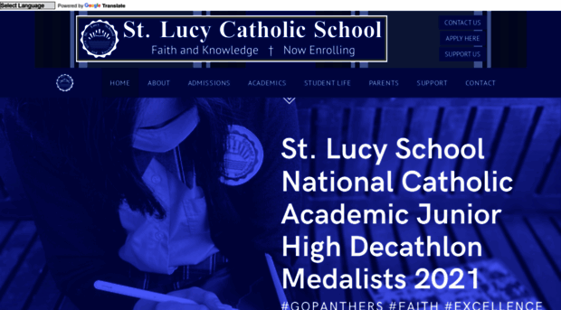 stlucyschoollb.org