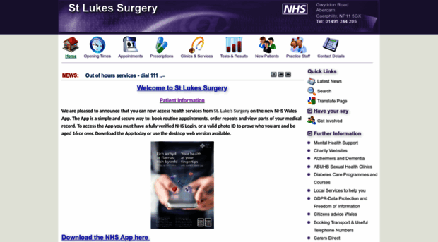 stlukessurgery.co.uk