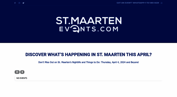 stmaartenevents.com