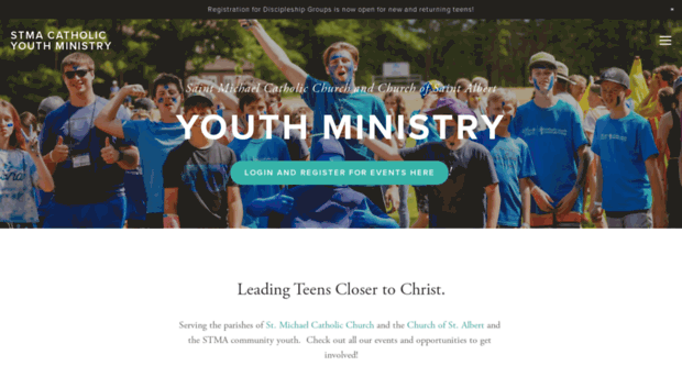 stmacatholicyouth.org