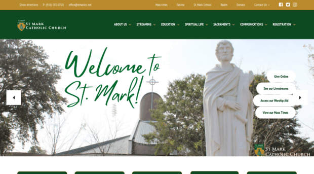 stmarkcatholicchurch.com