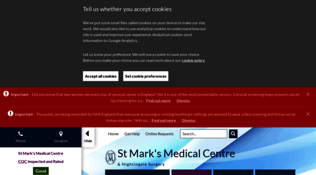 stmarksmedicalcentre.co.uk