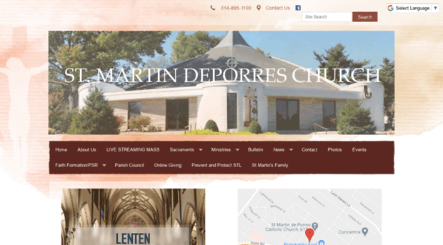 stmartindeporresstl.com