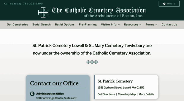 stmarycemetery.com